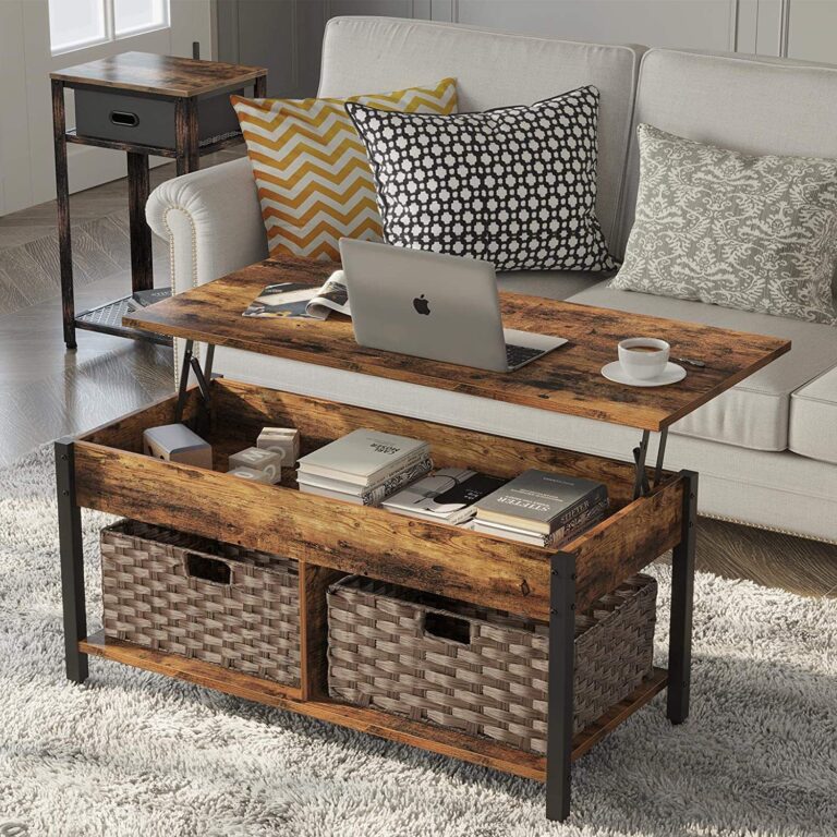 Kenway Furniture Farmhouse Lift-Top Coffee Table