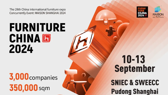 COME VISIT us at FURNITURE CHINA 2024!